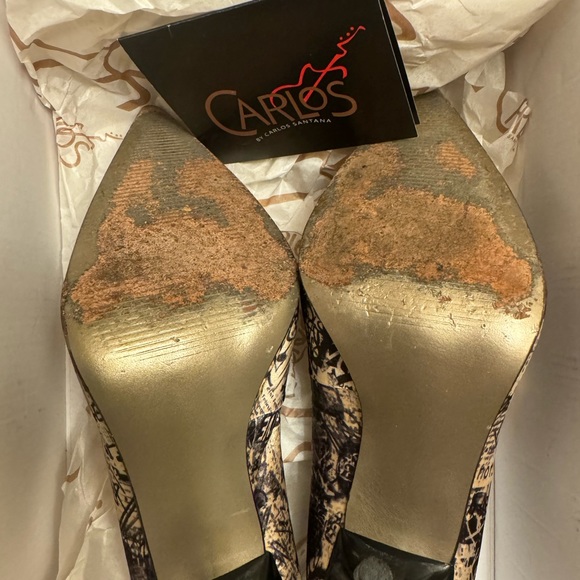 The “Carlos Santana” and his 1998 Milagro Foundation “Exude” Heels. - Picture 9 of 10